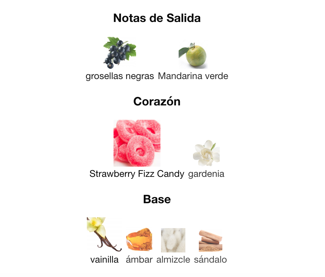 Perfume Yara candy